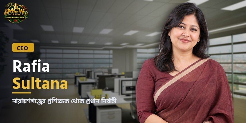 CEO Rafia Sultana — নারায়ণগঞ্জের প্রশিক্ষক থেকে আমাদের প্রধান নির্বাহী